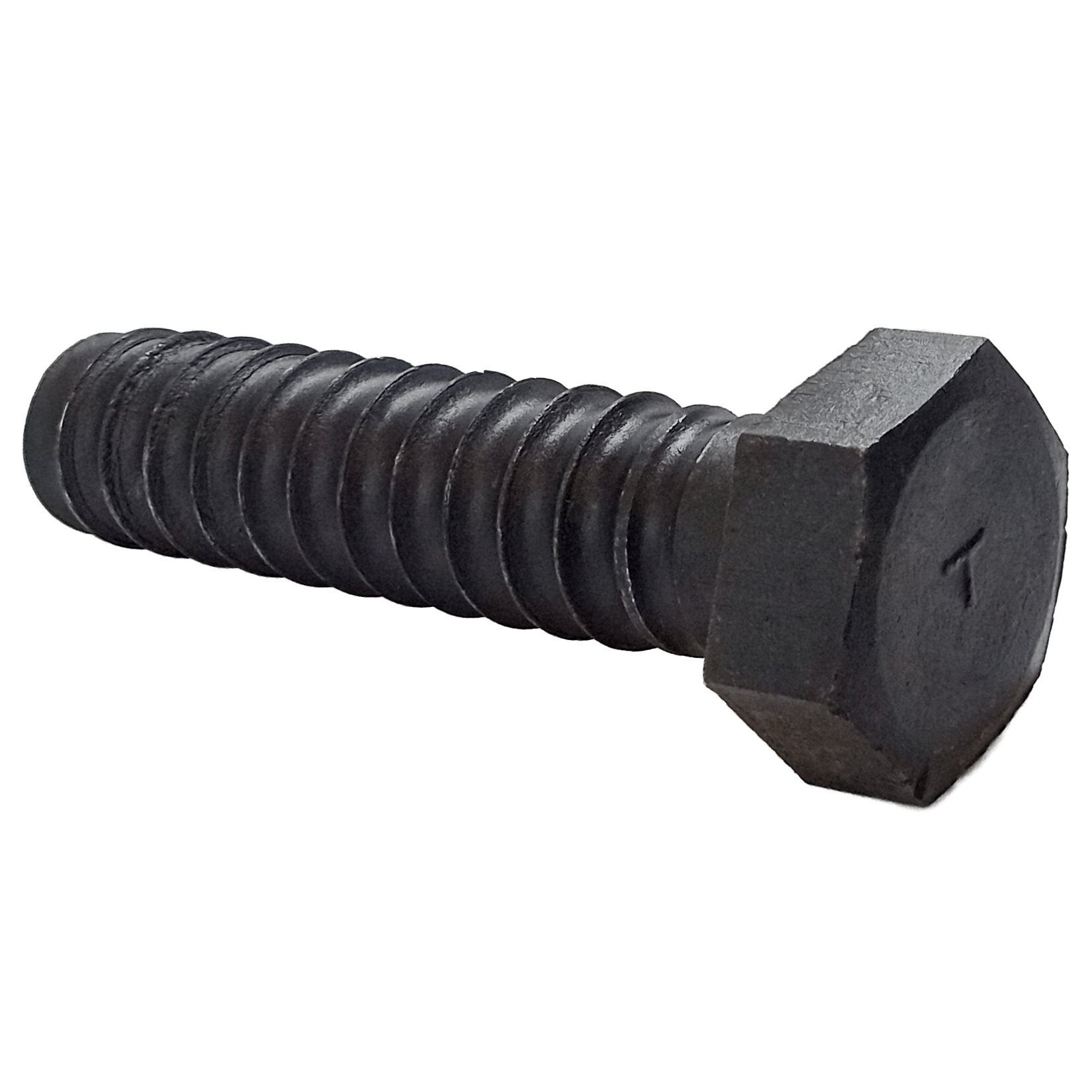 1 - 3-1/2 X 4 Finished Hex Head Coil Bolt